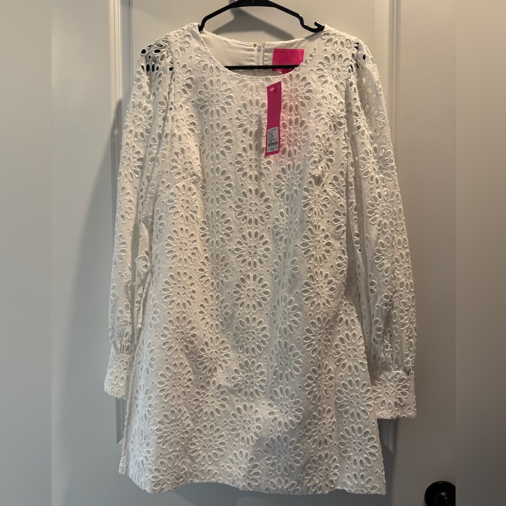 Lilly Pulitzer White Lace Romper - Picture 2 of 6